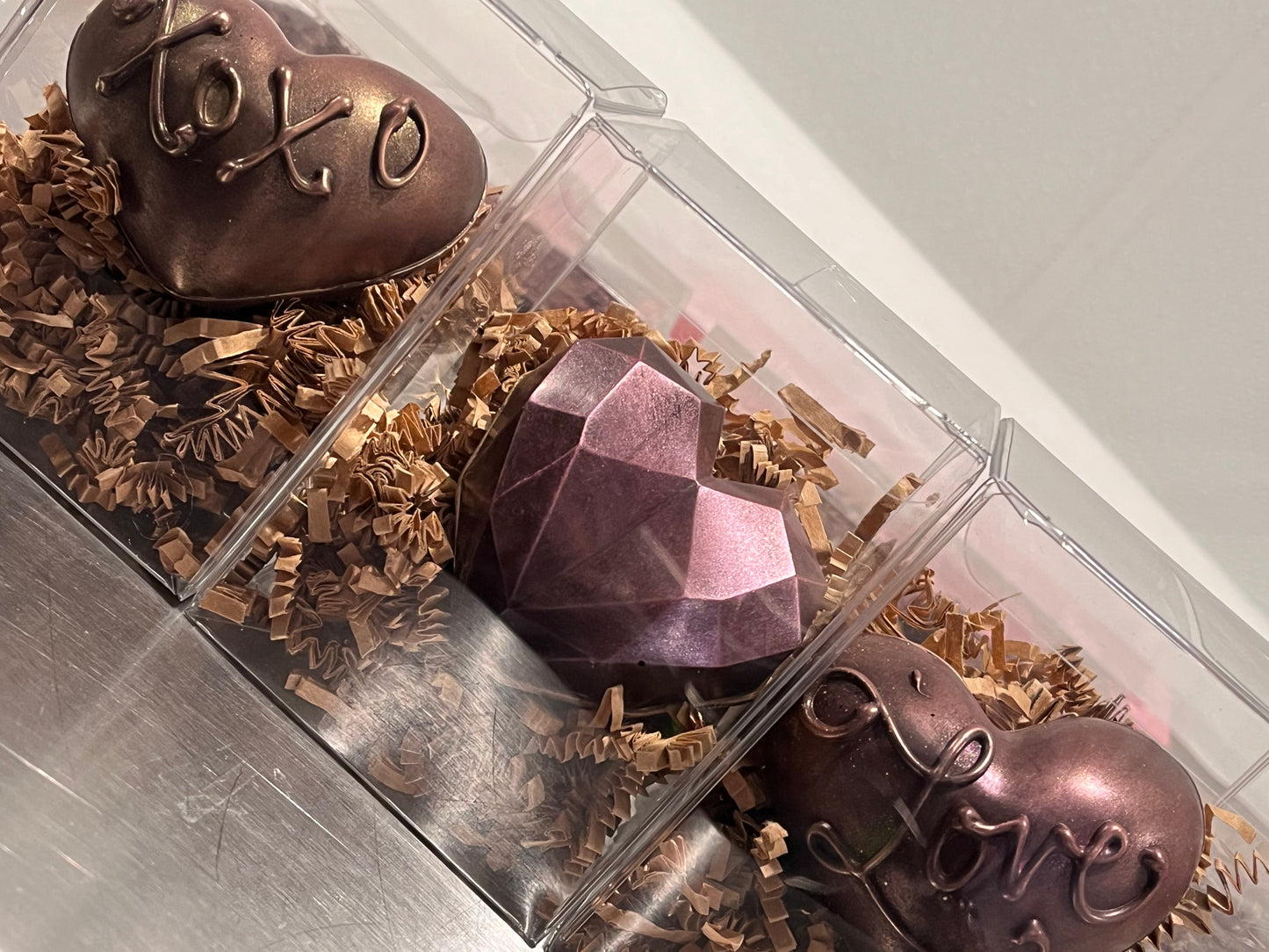 Surprise Metallic hearts