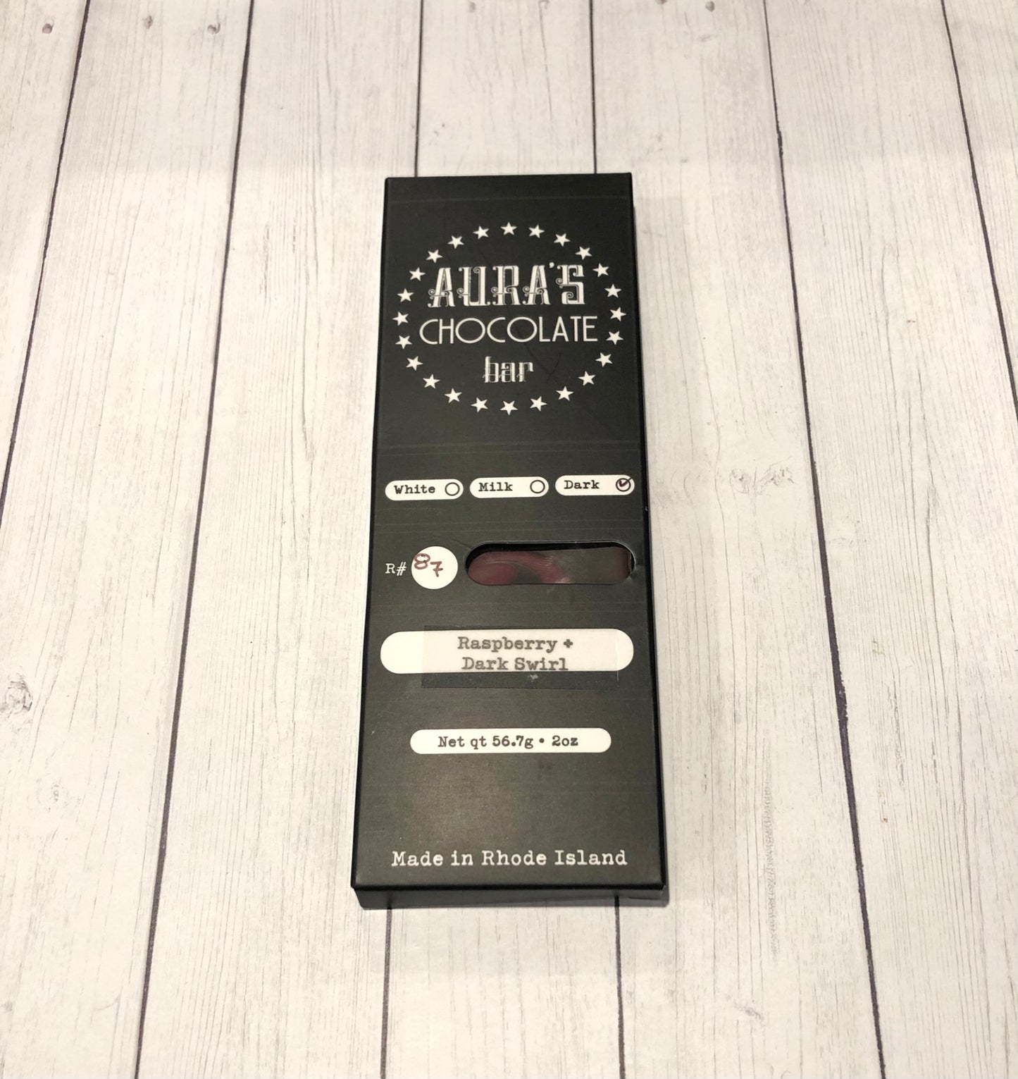 #87 Raspberry + Dark Swirl 2oz