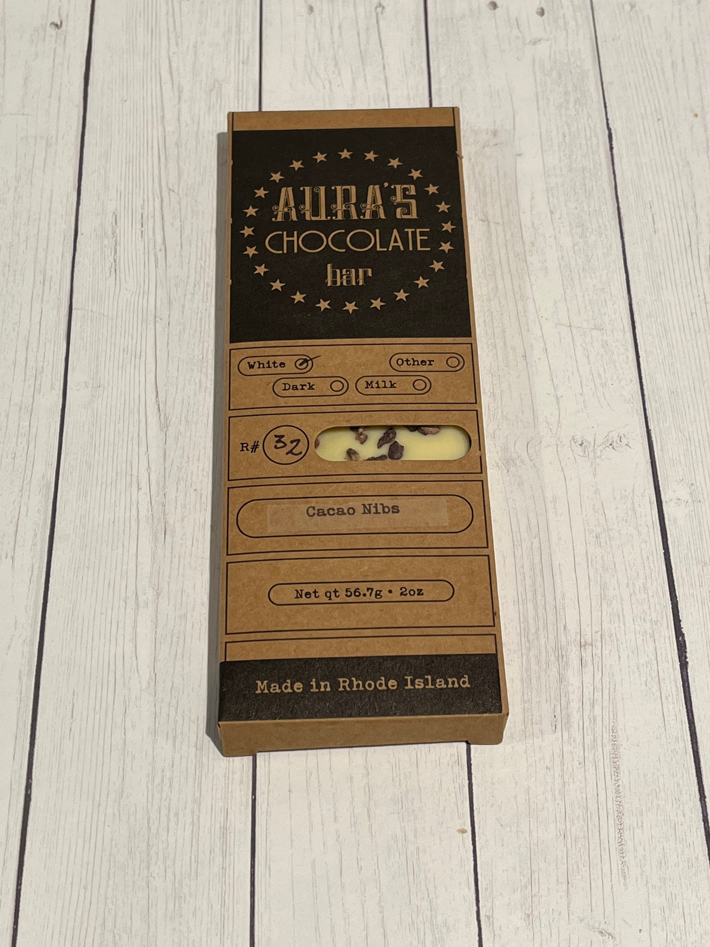 #32 Cacao Nibs White 2oz