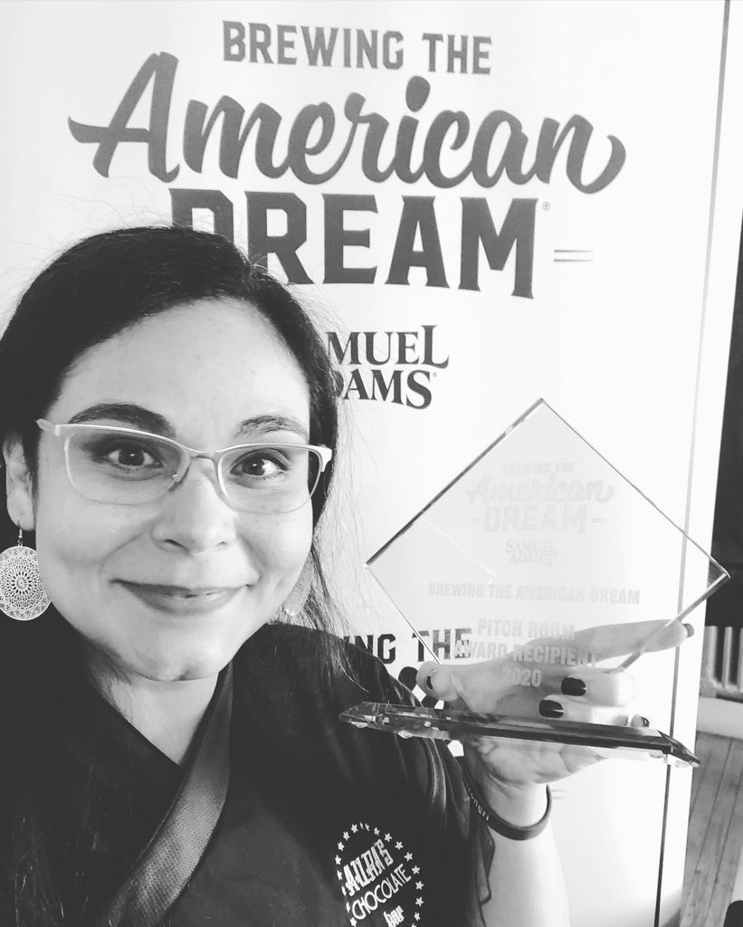 We won Sam Adams' Brewing the American Dream Pitch Contest!