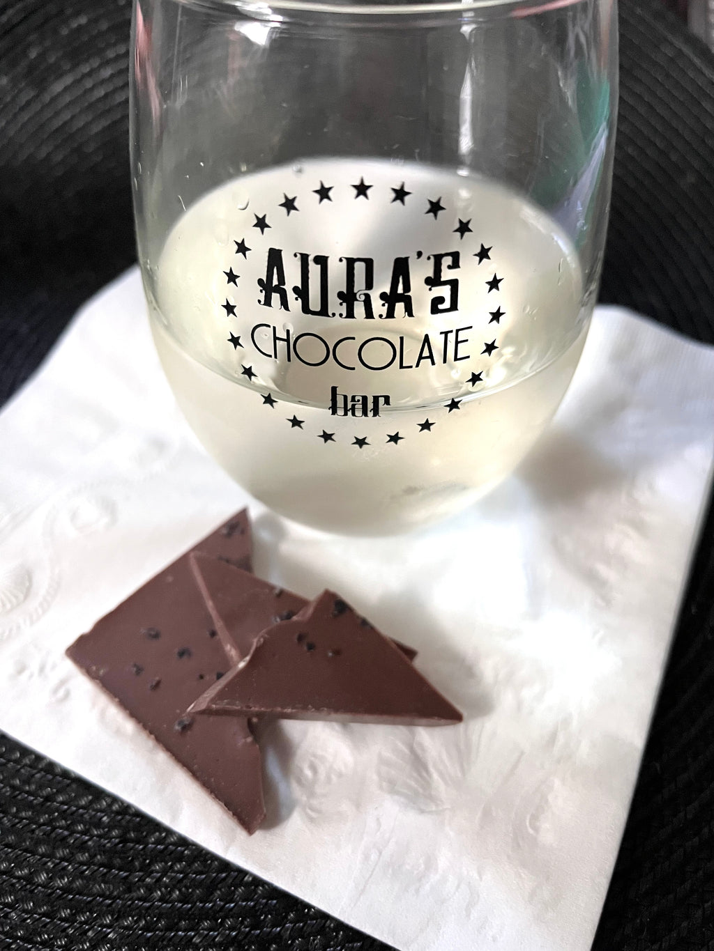 Aura’s Chocolate Glass