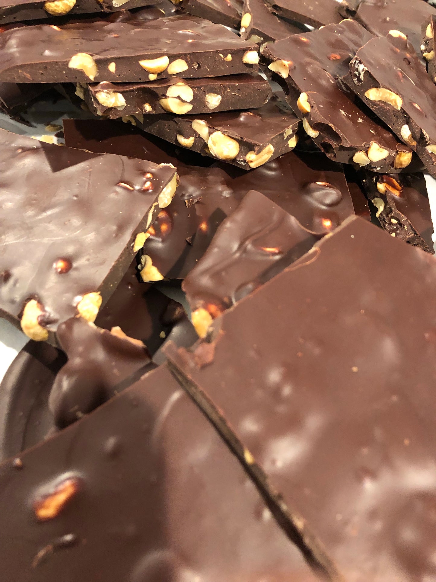 Peanuts and Walnuts Bark