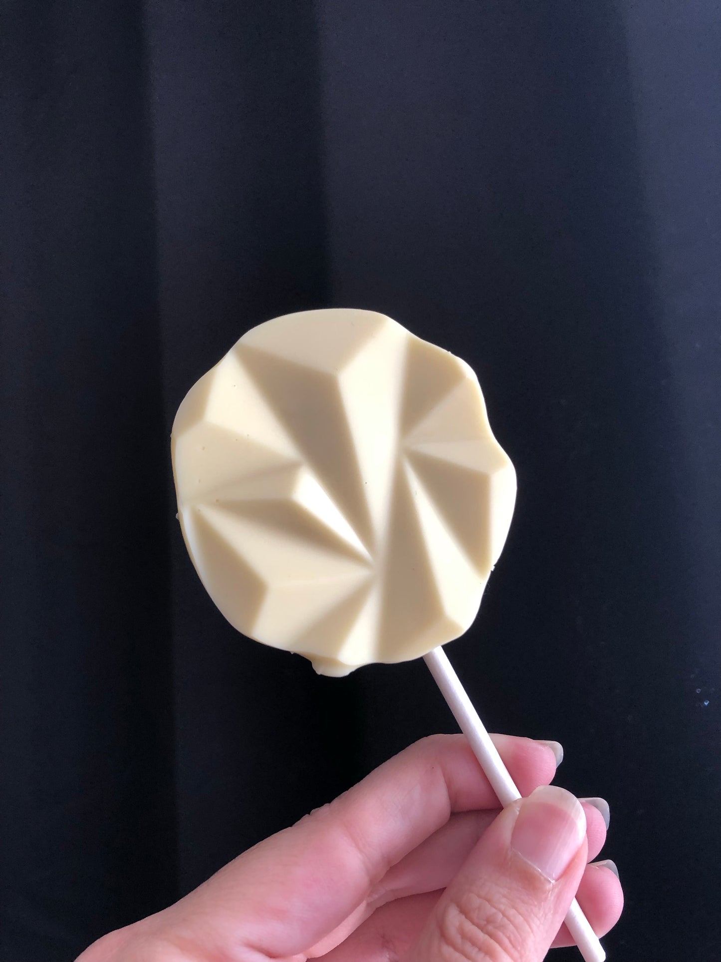 Abstract chocolate pops