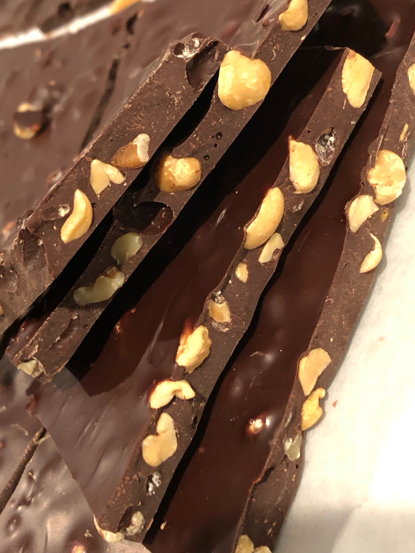 Peanuts and Walnuts Bark